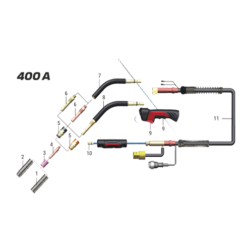 400 A
