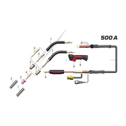 500 A