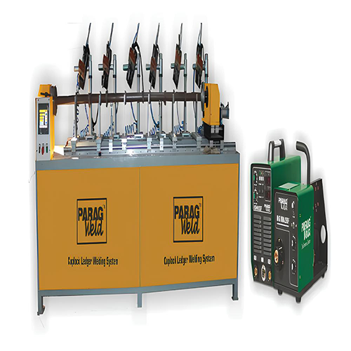 Scaffolding Blade Cum Cap Lock Welding Automation Special Purpose Machine
